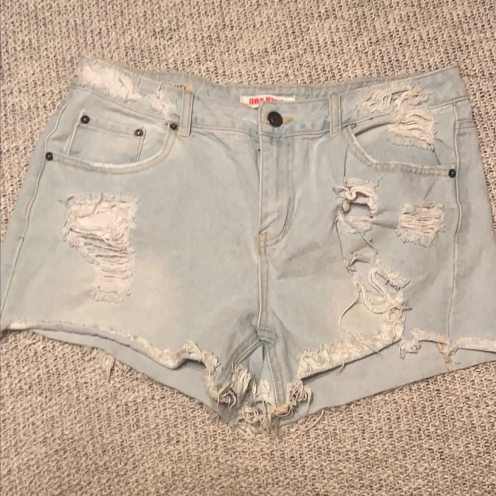 Hot Kiss Mid Rise Midi Shorts